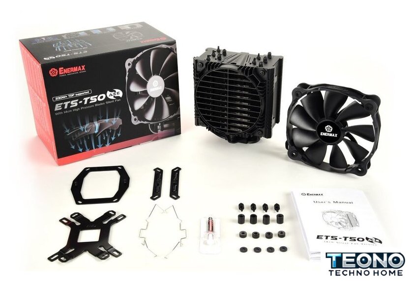Кулер для процессора Enermax ETS-T50 AXE Silent Edition ETS-T50A-FSS - Изображение №9 — Интернет-магазин Teono.by