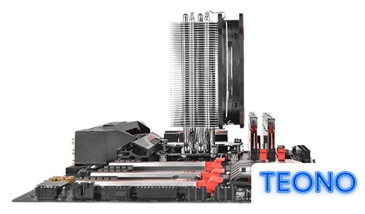 Кулер для процессора Thermaltake Riing Silent 12 (красный) [CL-P022-AL12RE-A] - Изображение №7 — Интернет-магазин Teono.by
