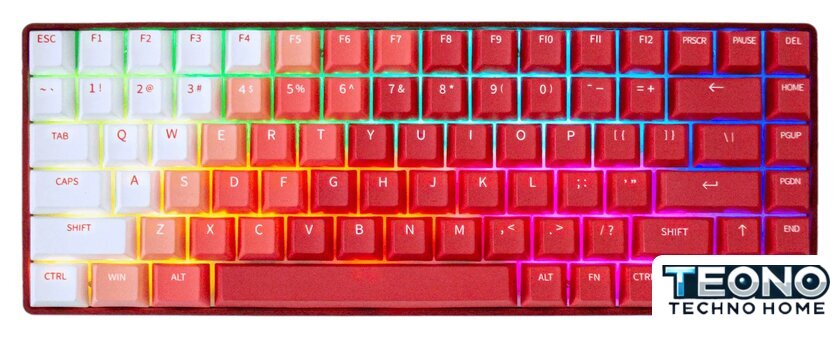 Клавиатура Dareu A84 (Flame Red) - Изображение №1 — Интернет-магазин Teono.by