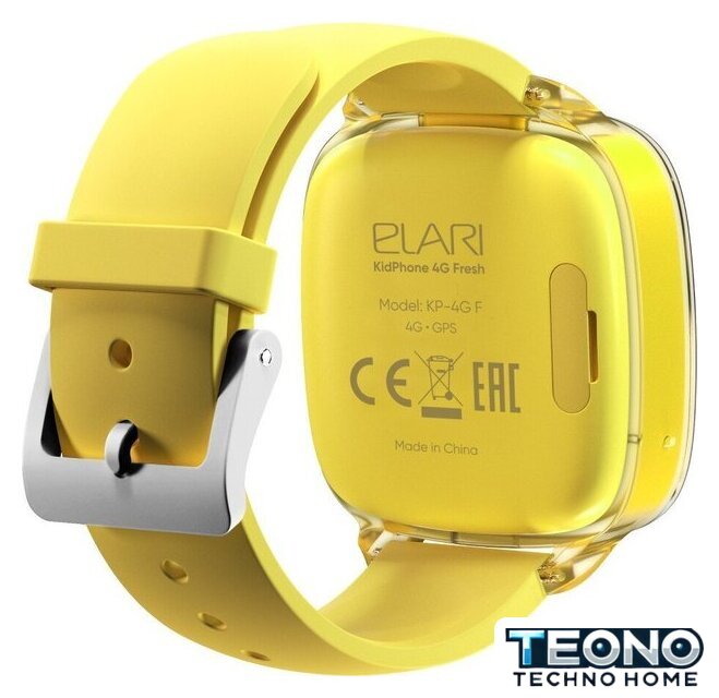 Детские умные часы Elari KidPhone Fresh 4G (желтый) - Изображение №6 — Интернет-магазин Teono.by