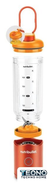 Портативный блендер NutriBullet Flex NBP013OR - Изображение №4 — Интернет-магазин Teono.by