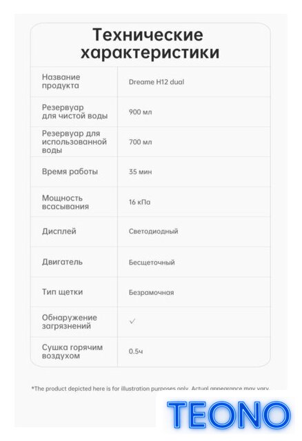 Пылесос Dreame H12 Dual (международная версия) - Изображение №35 — Интернет-магазин Teono.by