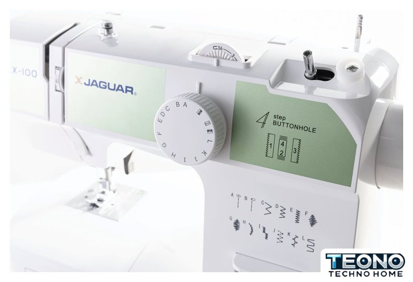 Электромеханическая швейная машина Jaguar LX-100 - Изображение №7 — Интернет-магазин Teono.by
