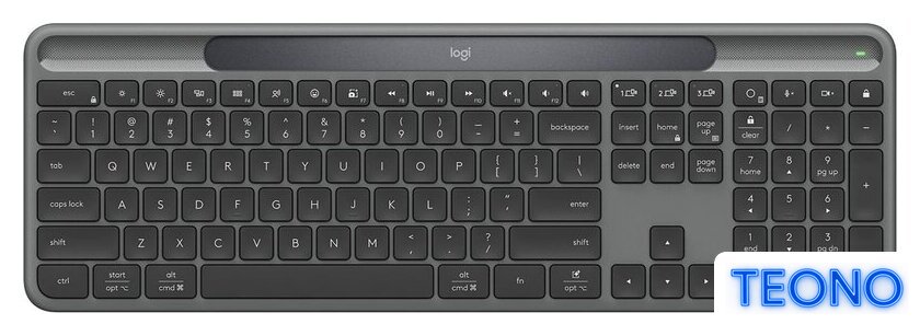 Клавиатура Logitech Signature Slim Solar+ K980 920-013755 (графитовый, нет кириллицы) - Изображение №1 — Интернет-магазин Teono.by
