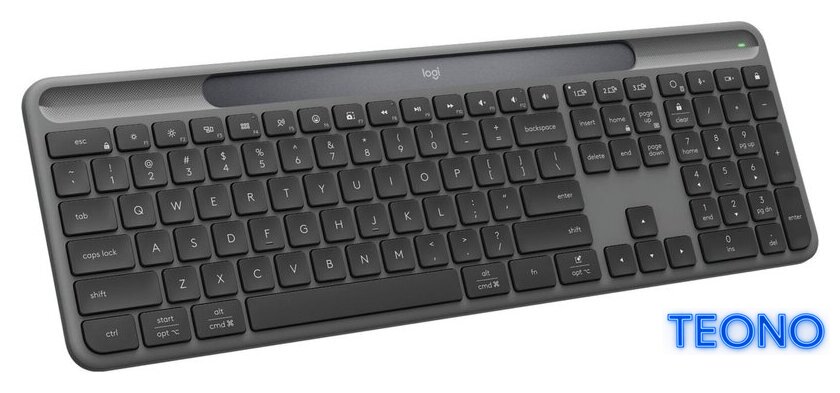 Клавиатура Logitech Signature Slim Solar+ K980 920-013755 (графитовый, нет кириллицы) - Изображение №5 — Интернет-магазин Teono.by