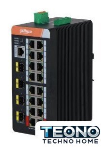 Управляемый коммутатор 2-го уровня Dahua DH-IS4420-16GT-240 - Изображение №1 — Интернет-магазин Teono.by