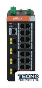 Управляемый коммутатор 2-го уровня Dahua DH-IS4420-16GT-240 - Изображение №2 — Интернет-магазин Teono.by