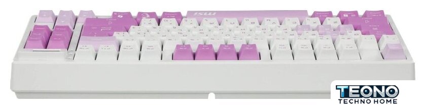Клавиатура MSI Forge GK600 TKL Wireless Violet - Изображение №8 — Интернет-магазин Teono.by
