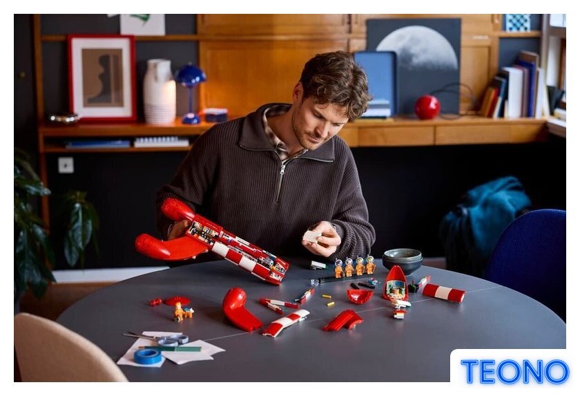 Конструктор LEGO Ideas 21367 Tintin Moon Rocket - Изображение №10 — Интернет-магазин Teono.by