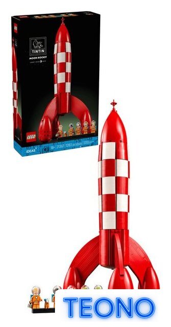 Конструктор LEGO Ideas 21367 Tintin Moon Rocket - Изображение №1 — Интернет-магазин Teono.by