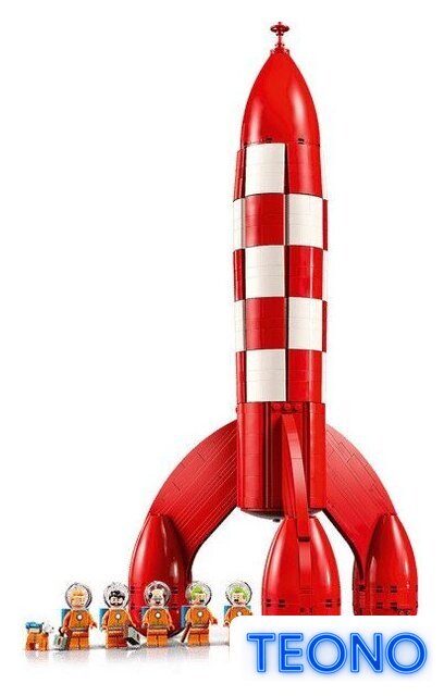 Конструктор LEGO Ideas 21367 Tintin Moon Rocket - Изображение №6 — Интернет-магазин Teono.by
