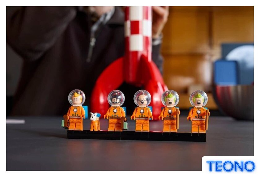 Конструктор LEGO Ideas 21367 Tintin Moon Rocket - Изображение №12 — Интернет-магазин Teono.by
