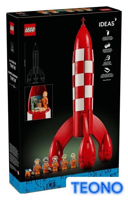 Конструктор LEGO Ideas 21367 Tintin Moon Rocket - Изображение №16 — Интернет-магазин Teono.by