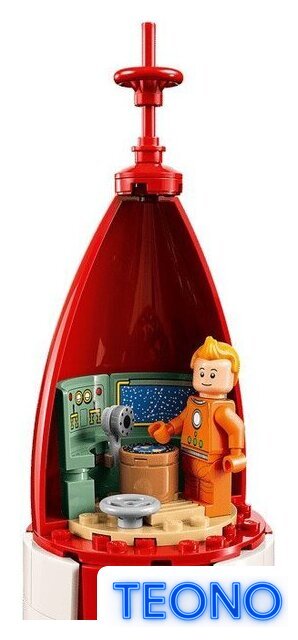 Конструктор LEGO Ideas 21367 Tintin Moon Rocket - Изображение №7 — Интернет-магазин Teono.by