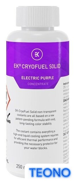 Хладагент EKWB EK-CryoFuel Solid Electric Purple (250 мл) - Изображение №1 — Интернет-магазин Teono.by