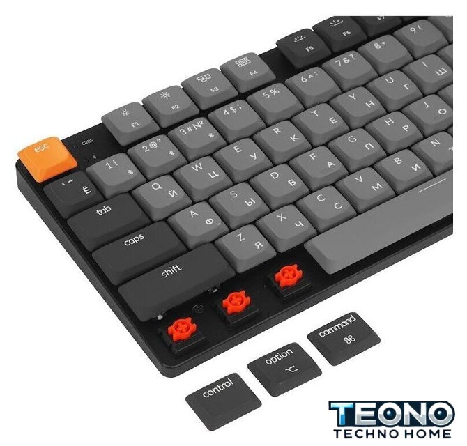 Клавиатура Keychron K5 V2 K5X-A1-RU (Keychron Low Profile Red) - Изображение №11 — Интернет-магазин Teono.by