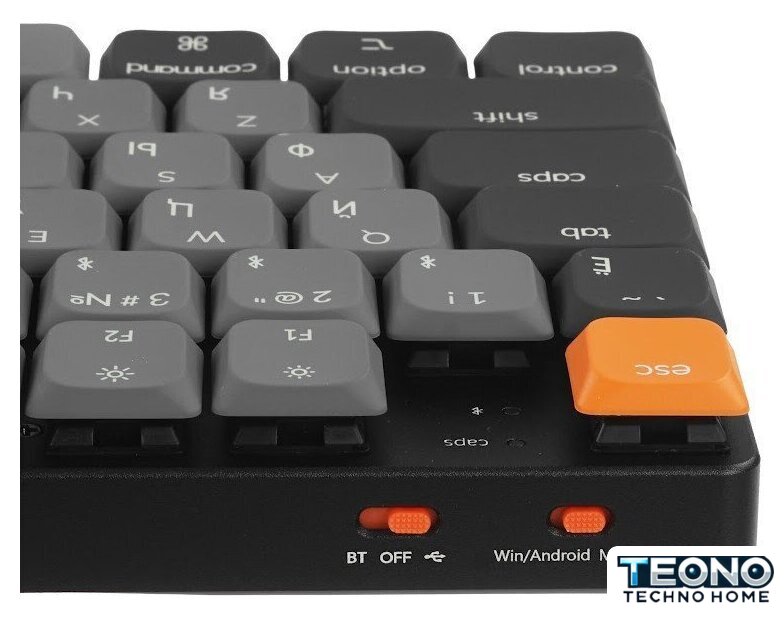 Клавиатура Keychron K5 V2 K5X-A1-RU (Keychron Low Profile Red) - Изображение №9 — Интернет-магазин Teono.by