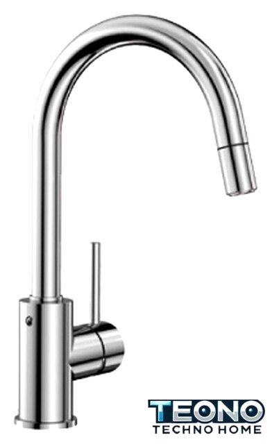 Смеситель Blanco Mida-S Silgranit (хром) [521454] - Изображение №1 — Интернет-магазин Teono.by