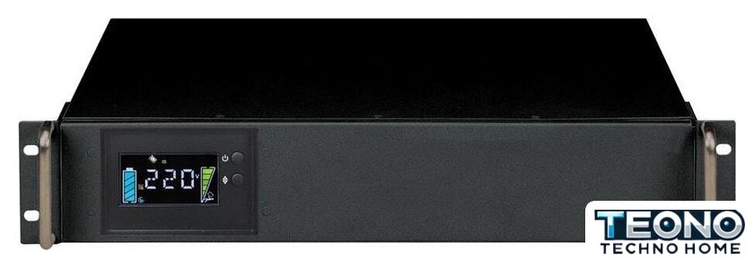 Источник бесперебойного питания Powercom King Pro RM KIN-1500AP LCD RM - Изображение №1 — Интернет-магазин Teono.by