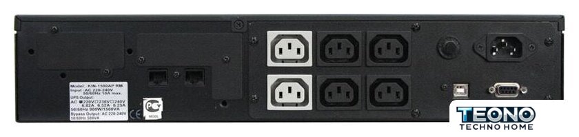 Источник бесперебойного питания Powercom King Pro RM KIN-1500AP LCD RM - Изображение №2 — Интернет-магазин Teono.by