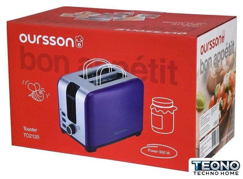 Тостер Oursson TS2120/SP - Изображение №9 — Интернет-магазин Teono.by