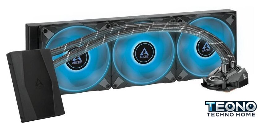 Система жидкостного охлаждения для процессора Arctic Liquid Freezer II 420 RGB + RGB Controller ACFRE00111A - Изображение №2 — Интернет-магазин Teono.by