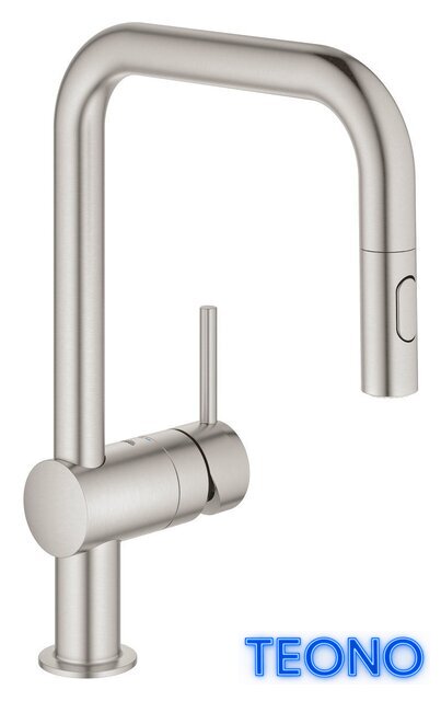 Смеситель Grohe Minta 32322DC2 (стальной) - Изображение №1 — Интернет-магазин Teono.by