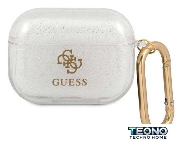 Чехол CG Mobile Guess для AirPods Pro GUAPUCG4GT (прозрачный) - Изображение №1 — Интернет-магазин Teono.by