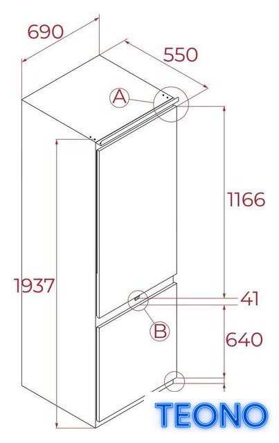 Холодильник TEKA RBF 78780 FI WH 113560021 - Изображение №11 — Интернет-магазин Teono.by