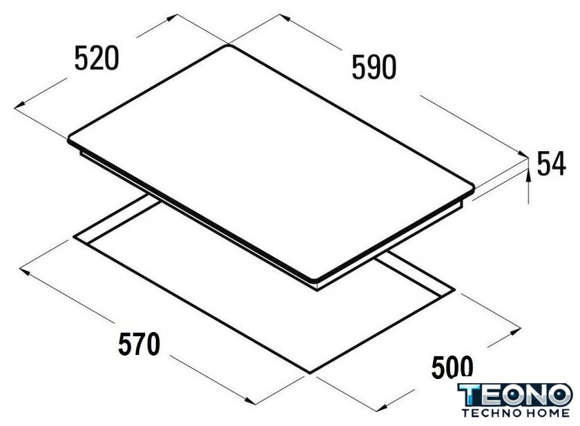 Варочная панель Schtoff IT4603 White - Изображение №2 — Интернет-магазин Teono.by