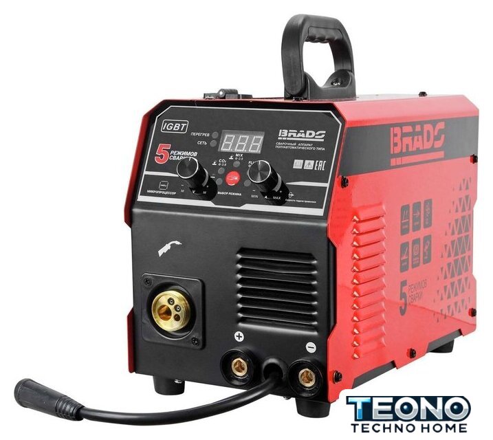 Сварочный инвертор Brado MIG/MMA-250L - Изображение №2 — Интернет-магазин Teono.by