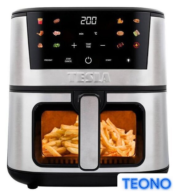 Аэрогриль (аэрофритюрница) Tesla Electronics AirCook Q60 XXL Pro - Изображение №8 — Интернет-магазин Teono.by