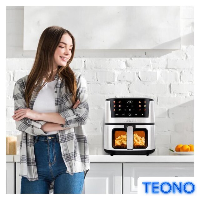 Аэрогриль (аэрофритюрница) Tesla Electronics AirCook Q60 XXL Pro - Изображение №9 — Интернет-магазин Teono.by