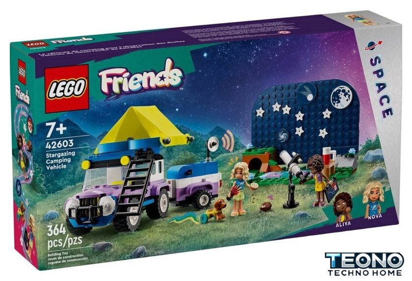 Конструктор LEGO Friends 42603 Автомобиль-кемпинг для наблюдения за звездами - Изображение №1 — Интернет-магазин Teono.by