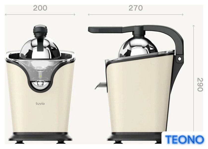 Соковыжималка Tuvio TJ01MM - Изображение №9 — Интернет-магазин Teono.by