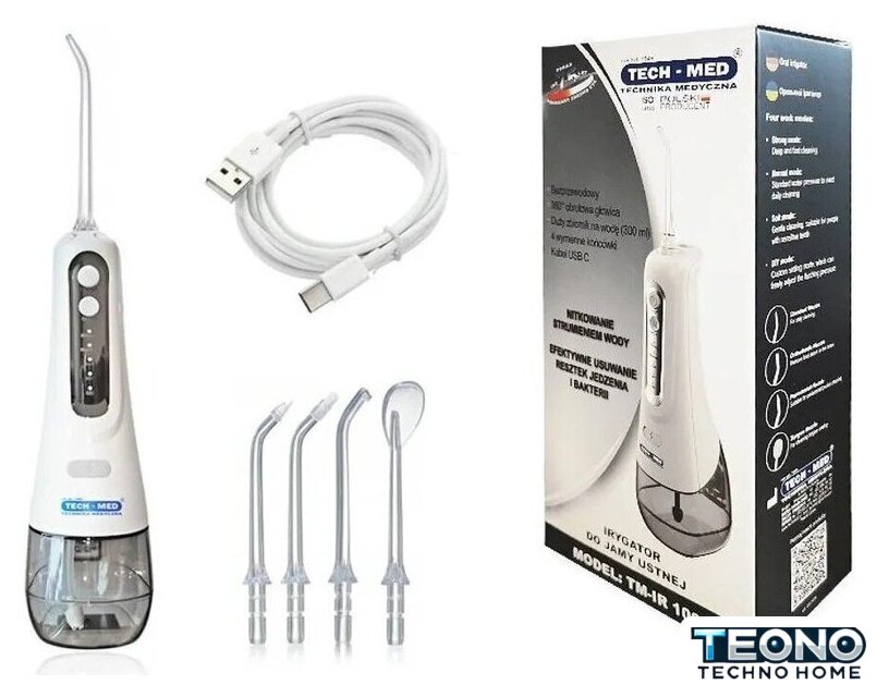 Ирригатор  Tech-Med TM-IR 100 (белый) - Изображение №1 — Интернет-магазин Teono.by