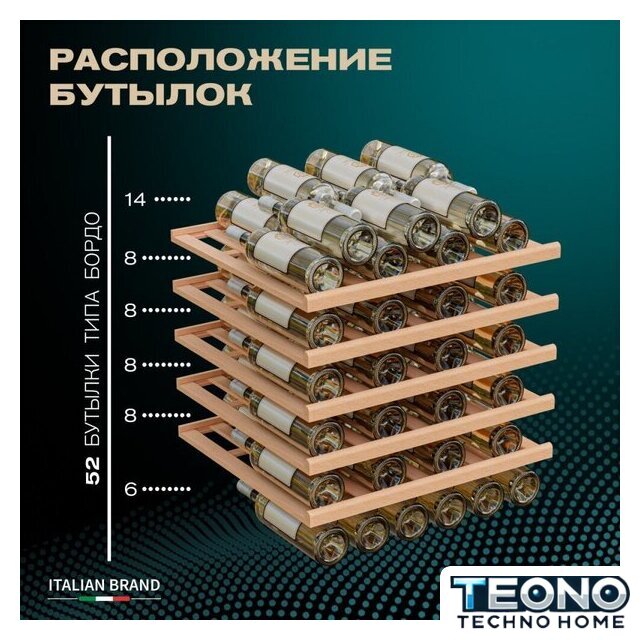 Винный шкаф Meyvel MV52-KBT1 - Изображение №10 — Интернет-магазин Teono.by