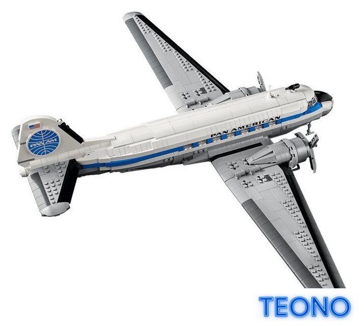 Конструктор LEGO Icons 11378 Douglas DC-3 PAN AM Airliner - Изображение №3 — Интернет-магазин Teono.by