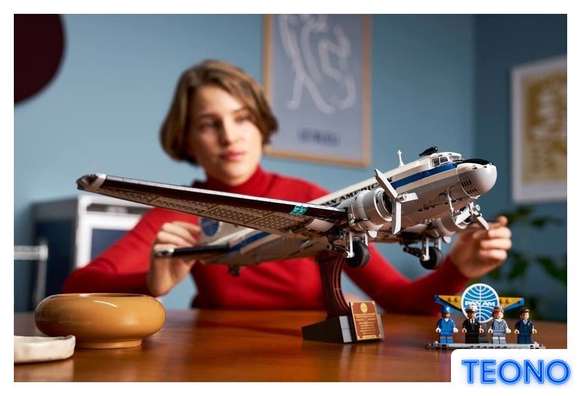 Конструктор LEGO Icons 11378 Douglas DC-3 PAN AM Airliner - Изображение №8 — Интернет-магазин Teono.by