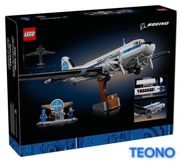 Конструктор LEGO Icons 11378 Douglas DC-3 PAN AM Airliner - Изображение №17 — Интернет-магазин Teono.by