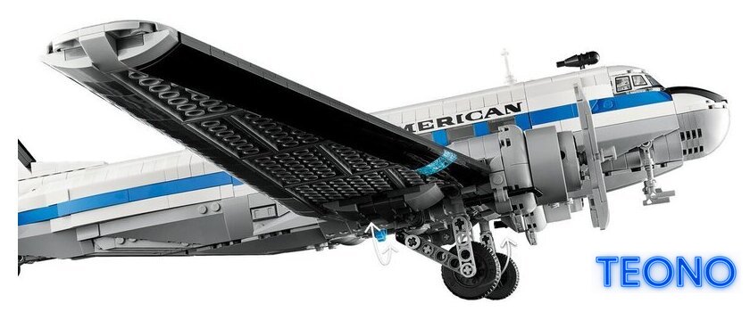 Конструктор LEGO Icons 11378 Douglas DC-3 PAN AM Airliner - Изображение №6 — Интернет-магазин Teono.by