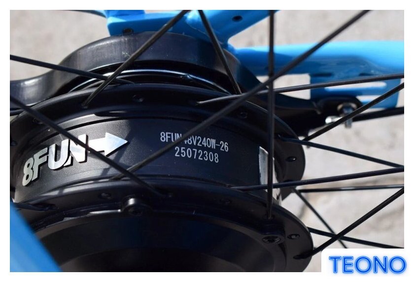 Электровелосипед Terax Alfa NS008 2026 (голубой) - Изображение №31 — Интернет-магазин Teono.by