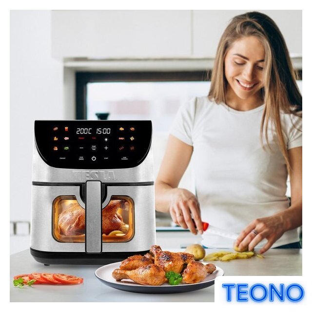Аэрогриль (аэрофритюрница) Tesla Electronics AirCook Q70 XXL WiFi Pro - Изображение №7 — Интернет-магазин Teono.by