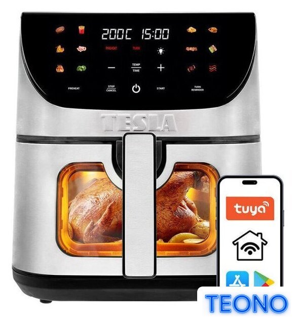 Аэрогриль (аэрофритюрница) Tesla Electronics AirCook Q70 XXL WiFi Pro - Изображение №2 — Интернет-магазин Teono.by