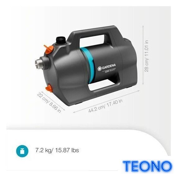 Садовый насос Gardena 5200 Silent 09084-20 - Изображение №4 — Интернет-магазин Teono.by