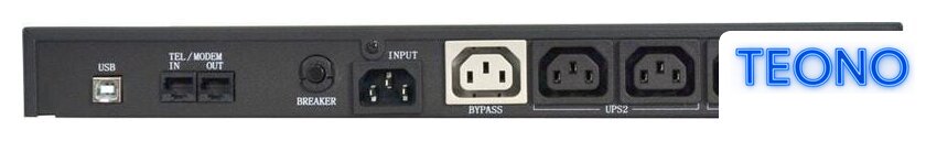 Источник бесперебойного питания Powercom King Pro RM KIN-1000AP-RM-1U - Изображение №2 — Интернет-магазин Teono.by