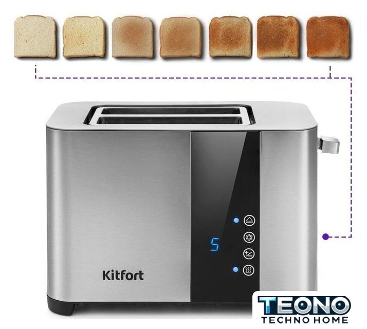 Тостер Kitfort KT-2047 - Изображение №5 — Интернет-магазин Teono.by