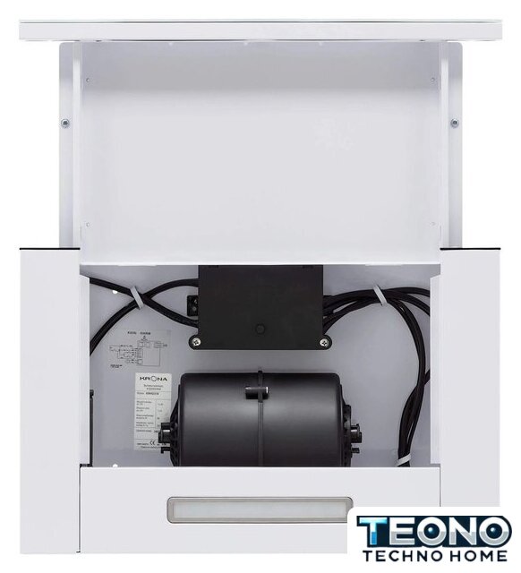 Кухонная вытяжка Krona Kamilla F 450 white КА-00009804 (белый) - Изображение №6 — Интернет-магазин Teono.by