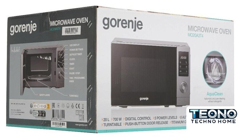 Микроволновая печь Gorenje MO20A3T4 - Изображение №8 — Интернет-магазин Teono.by