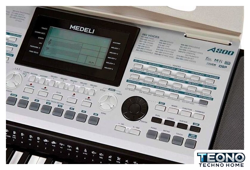 Синтезатор Medeli A800 - Изображение №6 — Интернет-магазин Teono.by